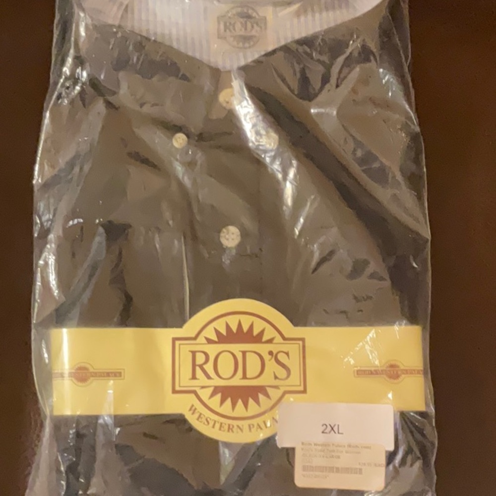 Rod’s Western Palace Cotton Twill Button-Down Shirt